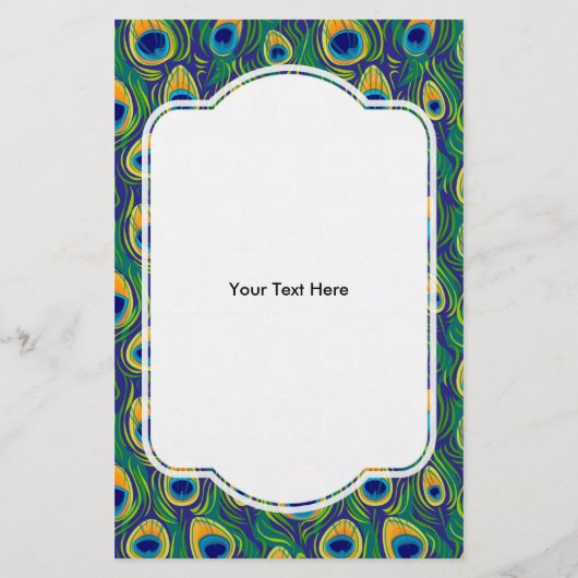 ピーコックフェザーアニマルプリント チラシ (裏面)