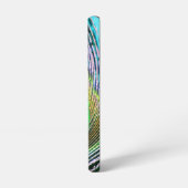 ピーコックフェザーオンターコイズ SAMSUNG GALAXYケース (左側面)