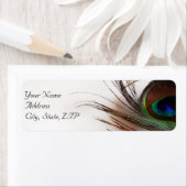 ピーコックフェザーグラマー差出人住所 ラベル (インサイチュ)