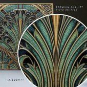 ピーコックフェザーシンボルスベルエポックアールデコ タイル