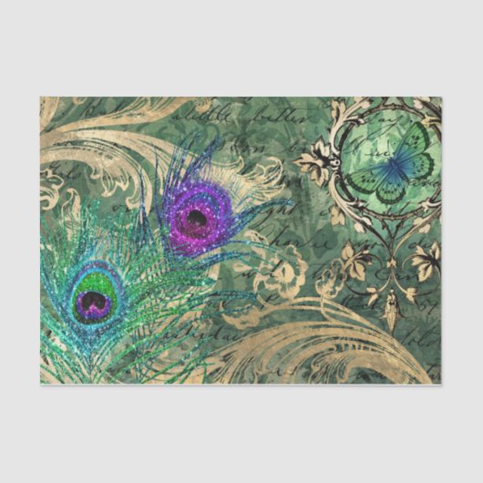 ピーコックフェザーズエフエメラ 薄葉紙 (正面)