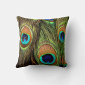 ピーコックフェザーズスクエア装飾用クッション クッション (裏面)