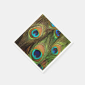 ピーコックフェザーズスタンダード紙ナプキンス スタンダードカクテルナプキン (角)