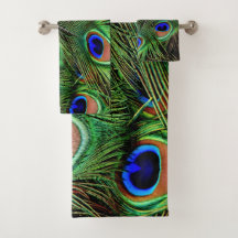 ピーコックフェザーズブルーティール（緑がかった色）写真