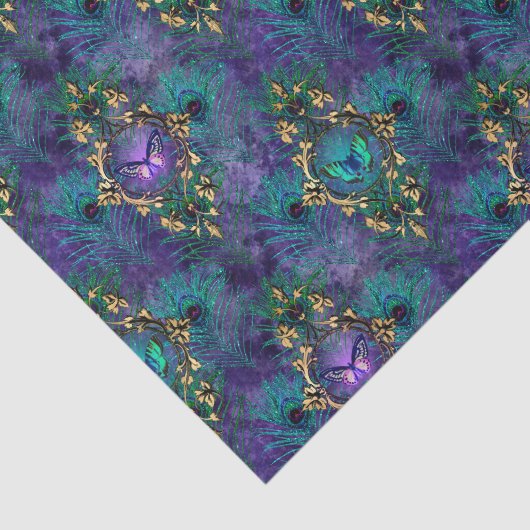 ピーコックフェザーチョーズデクページティッシュペーパー 薄葉紙 (詳細)