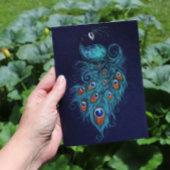 ピーコックフェザーティール（緑がかった色）ピーコック カード