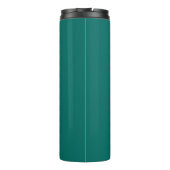 ピーコックフェザーティール（緑がかった色）ピーコック タンブラー (裏面)