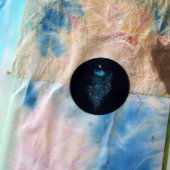 ピーコックフェザーティール(緑がかった色)ピーコック ラウンドシール