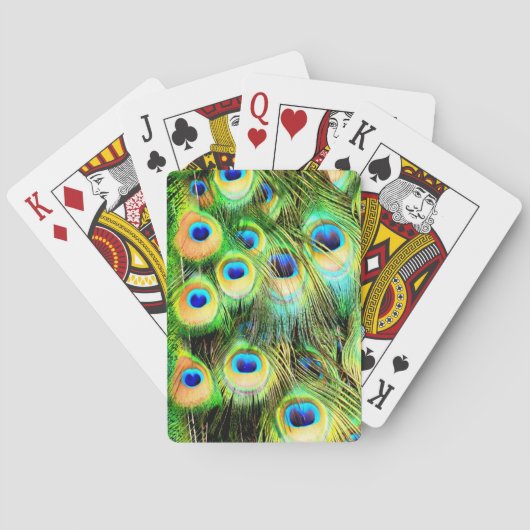 ピーコックフェザートランプ トランプ (裏面)