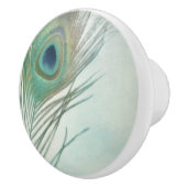 ピーコックフェザーボーホシックウォーターカラーカスタム セラミックノブ (右)