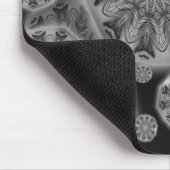 ピーコックフェザー万華鏡のように千変万化するパターンマウスパッド マウスパッド (コーナー)