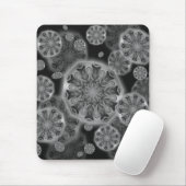 ピーコックフェザー万華鏡のように千変万化するパターンマウスパッド マウスパッド (マウス)