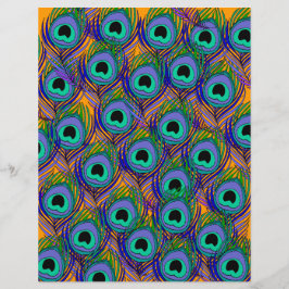 ピーコックフェザー紙 – トロピカルオレンジ