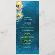 ピーコックフェザー素朴ピーコックブルー結婚ズ