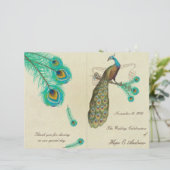 ピーコックフェザー結婚式 プログラム2 (スタンド正面)