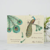 ピーコックフェザー結婚式 プログラム2 (スタンド正面)