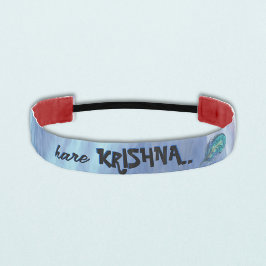 ピーコックフェザー・ヒンズー語 アスレチックヘッドバンド