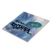 ピーコックフェザー・ヒンズー語 タイル (側面)