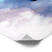 ピーコックフェザー・ヒンズー語 ポスター (角)