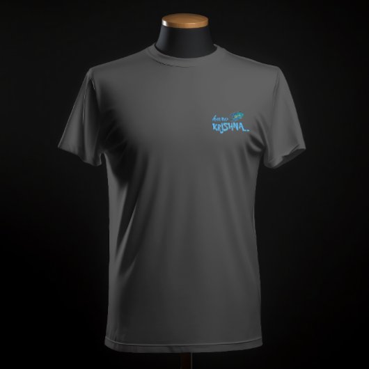 ピーコックフェザー・ヒンズー語 Tシャツ