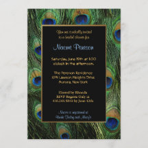 ピーコックフェザー – ブライダルシャワー