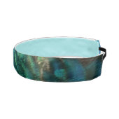 ピーコックフェザーIカラフル抽象芸術自然デザイン アスレチックヘッドバンド (右)