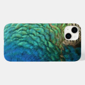 ピーコックフェザーIカラフル抽象芸術自然デザイン Case-Mate iPhoneケース (裏面 (横))