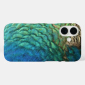 ピーコックフェザーIカラフル抽象芸術自然デザイン Case-Mate iPhoneケース (裏面 (横))