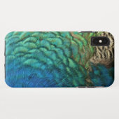 ピーコックフェザーIカラフル抽象芸術自然デザイン Case-Mate iPhoneケース (裏面(横))