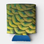 ピーコックフェザーIIカラフル自然 缶クーラー (裏面)