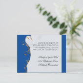 ピーコックフェザーN渦巻き旋回 – 結婚式招待状 招待状 (スタンド正面)