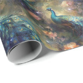 ピーコックフローラ ラッピングペーパー (ロールコーナー)