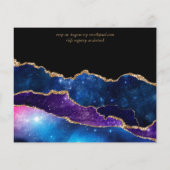 ピーコックブルーグリーン金ゴールド瑪瑙の結婚式は格安 (裏面)