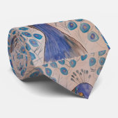 ピーコックブルータイ ネクタイ (ロール)