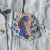 ピーコックブルーバッジ 缶バッジ (インサイチュ)