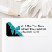 ピーコックブルーリボンボウ ラベル (インサイチュ)