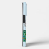 ピーコックブルーロータスフラワーヘンナ Case-Mate iPhoneケース (裏面 / 右)
