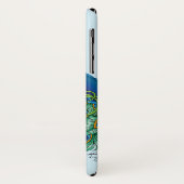 ピーコックブルーロータスフラワーヘンナ Case-Mate iPhoneケース (裏面/左)