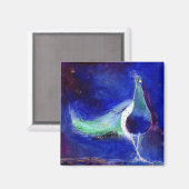 ピーコックブルー2013 マグネット (正面/裏面)