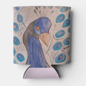 ピーコックブルー 缶クーラー (正面)