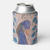 ピーコックブルー 缶クーラー (缶裏面)