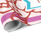 ピーコックホリデーパーソナライズされたラッピング紙 ラッピングペーパー (ロールコーナー)