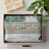 ピーコックボエレガントタニカルエフェメラピンクの切り離し 薄葉紙 (ギフト)