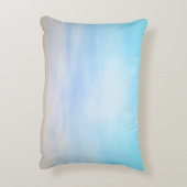 ピーコックポップ・アートの アクセントクッション (裏面(縦))