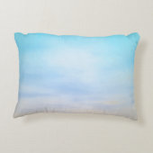 ピーコックポップ・アートの アクセントクッション (裏面)