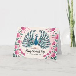 ピーコックマザーズエレガントデイフローラ動物愛好家 シーズンカード
