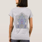 ピーコックマスクスリランカ Tシャツ (裏面)