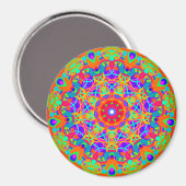 ピーコックマンダラスタイル磁石 マグネット (正面/裏面)