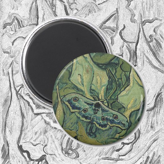 ピーコックモ素晴らしスバイビンセント・ヴァン・ゴッホ マグネット