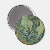 ピーコックモ素晴らしスバイビンセント・ヴァン・ゴッホ マグネット (正面/裏面)